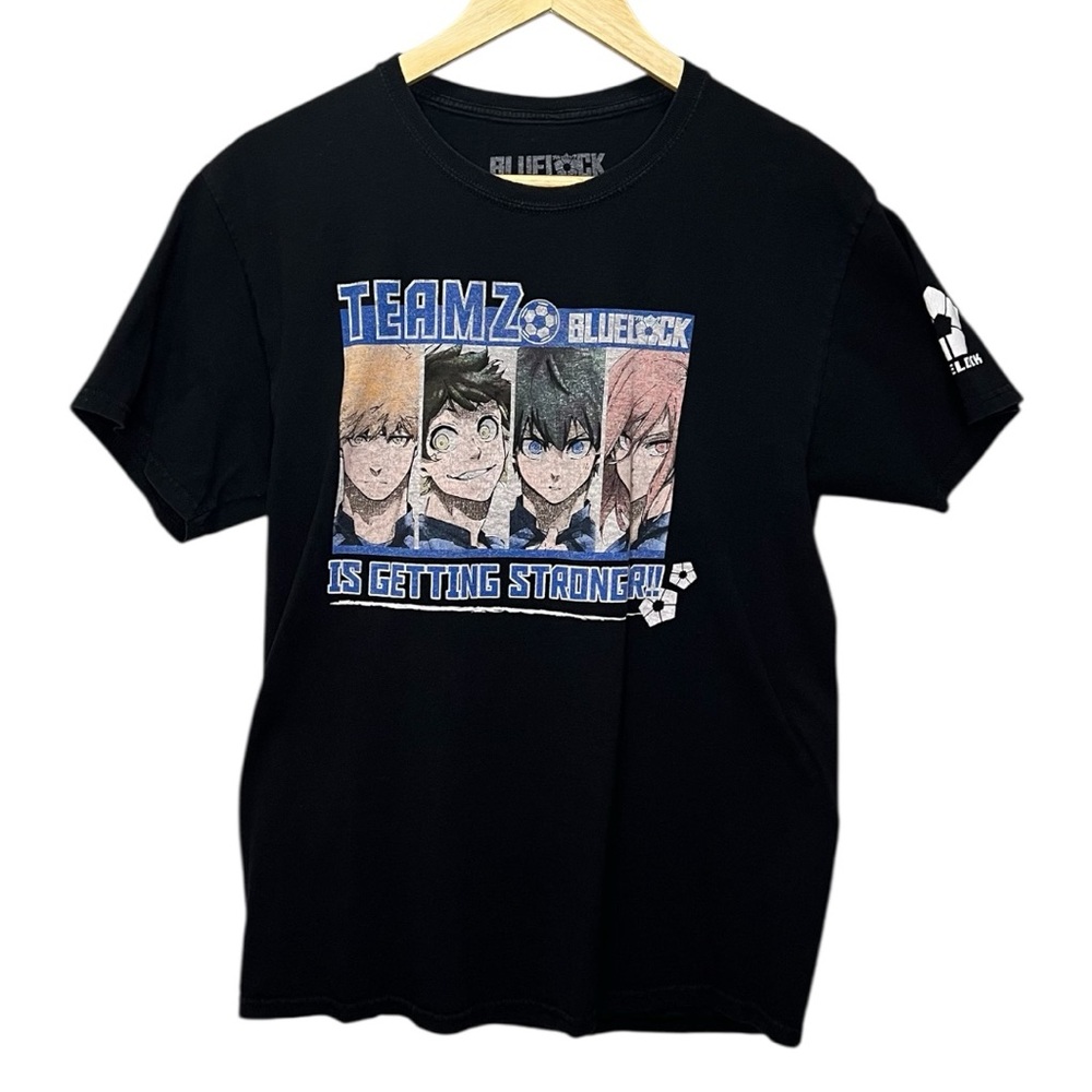 Kodansha Blue Lock Graphic Tee Men’s Size M Short Sleeve Crew Neck Shirt